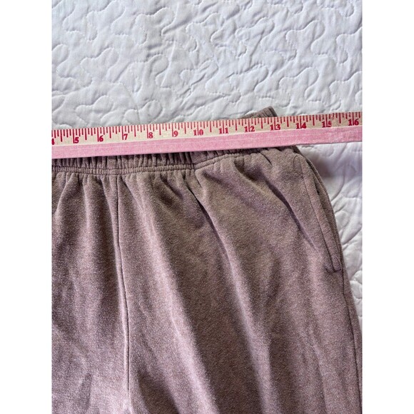 Bon Worth Beige/Brown Baggy Wide Leg Pocket Sweatpants size medium - Picture 3 of 4